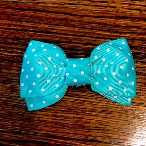 Dog collar bow tie